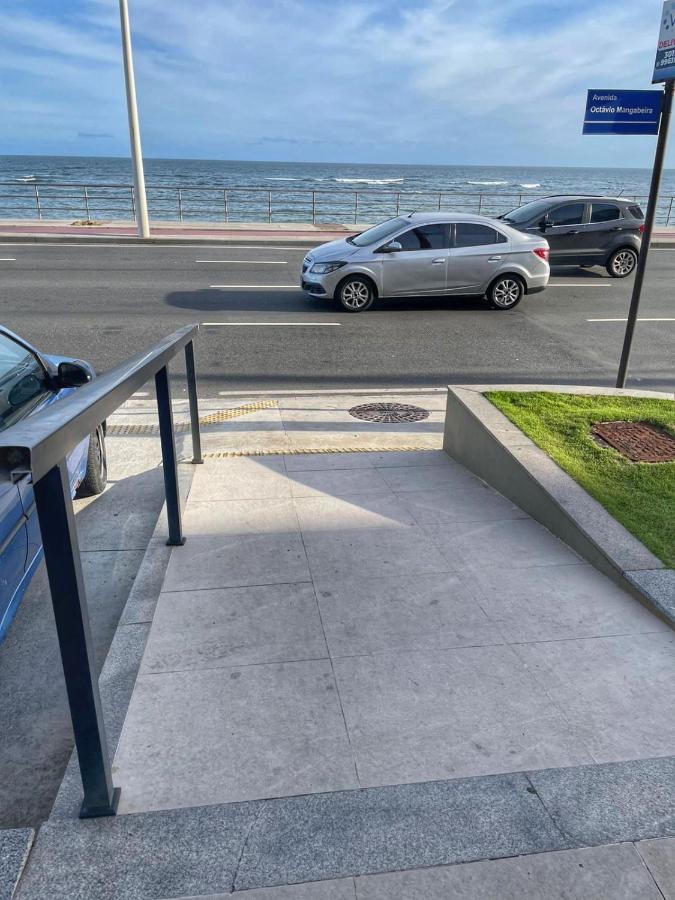 Apartamento Flat Vista Mar Com Estacionamento Incluído *