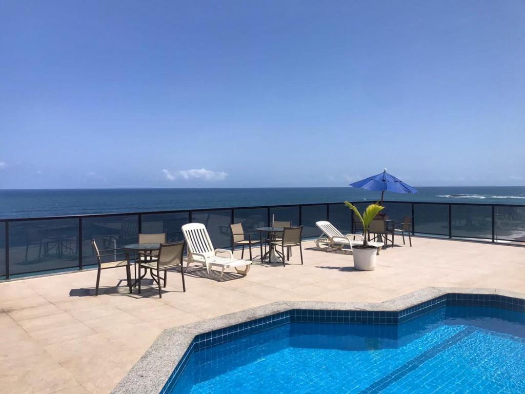 Apartamento Flat Vista Mar Com Estacionamento Incluído Salvador