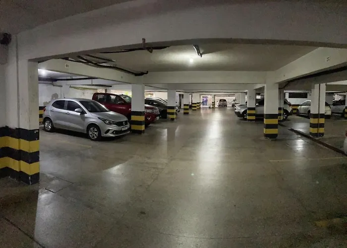 Flat Vista Mar Com Estacionamento Incluido