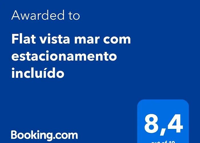 Flat Vista Mar Com Estacionamento Incluido